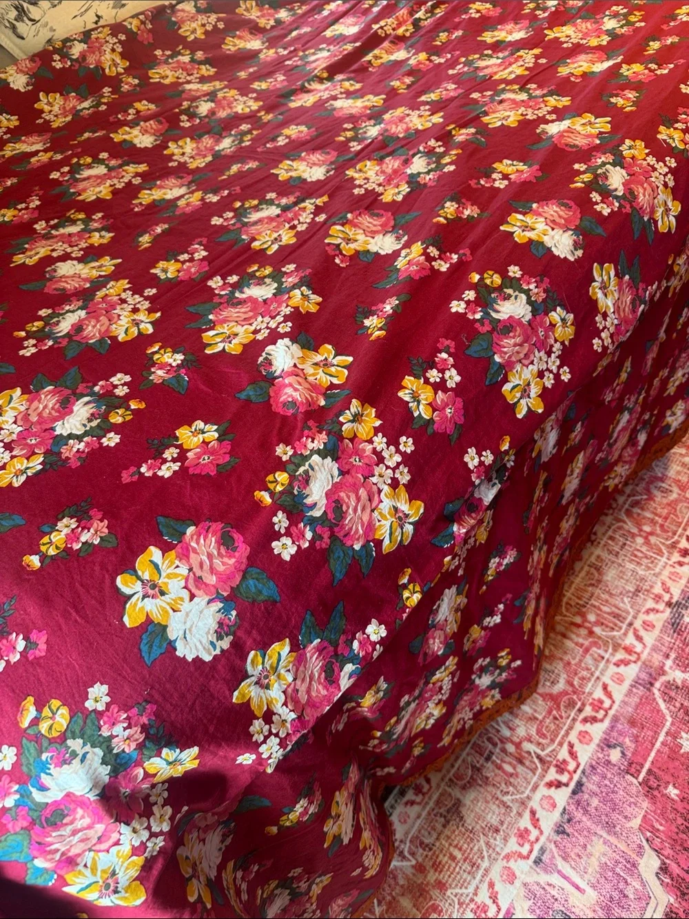 Matilda Jane Choose Your Own Path Deep Dreams Patchwork Full/Queen Duvet Cover